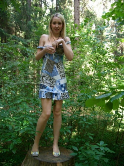 amanda nous fait encore une belle exhibition avec les beaux jours