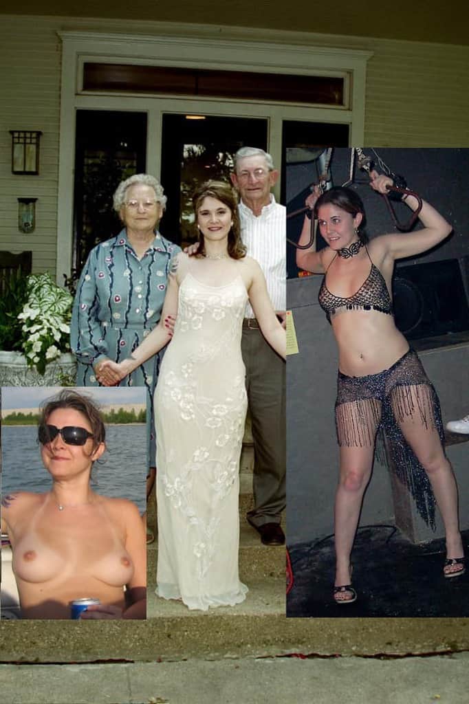 comparatif des femmes habillées et le jour et...dénudées le soir !